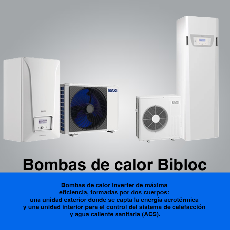 BAXI Bomba de calor Bibloc