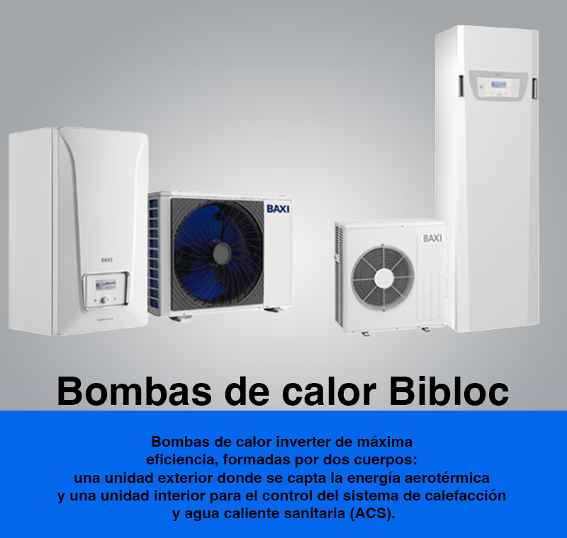 BAXI Bomba de calor Bibloc
