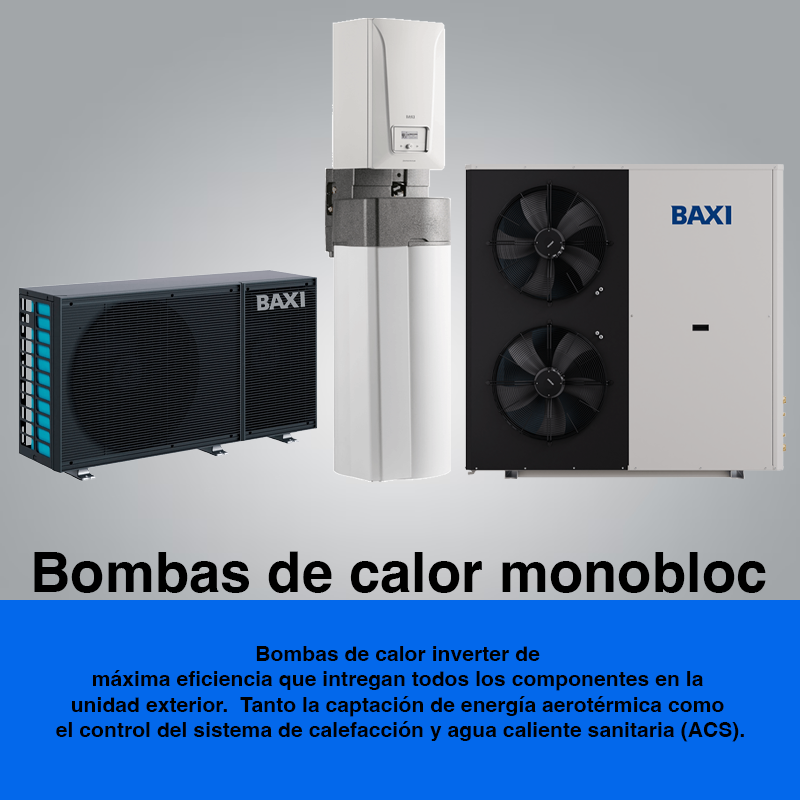 Bombas de calor monobloc